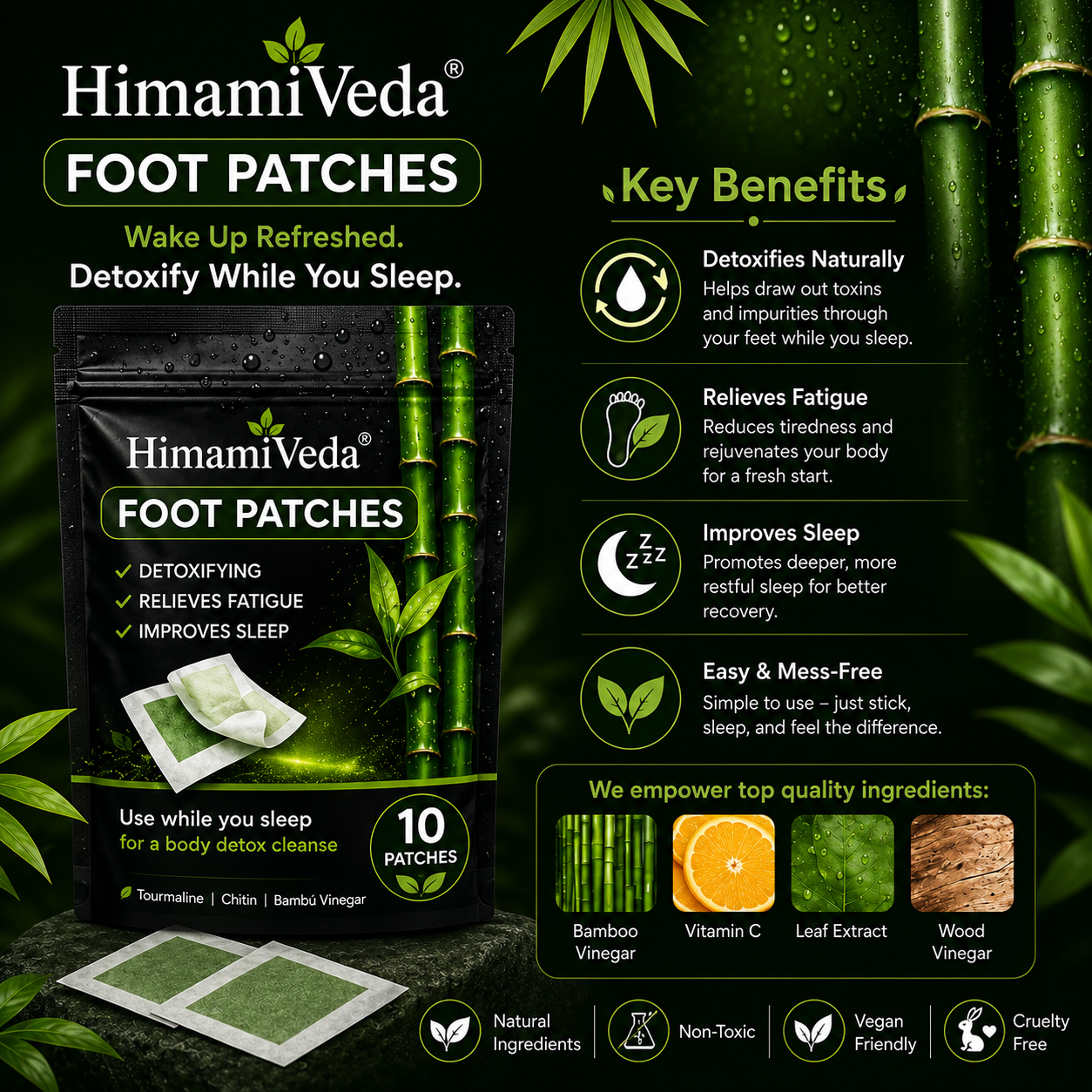 Overnight Wellness Foot Patch™ (Rs100 Off on Prepaid Order)