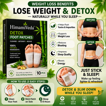 Overnight Wellness Foot Patch™ (Rs100 Off on Prepaid Order)