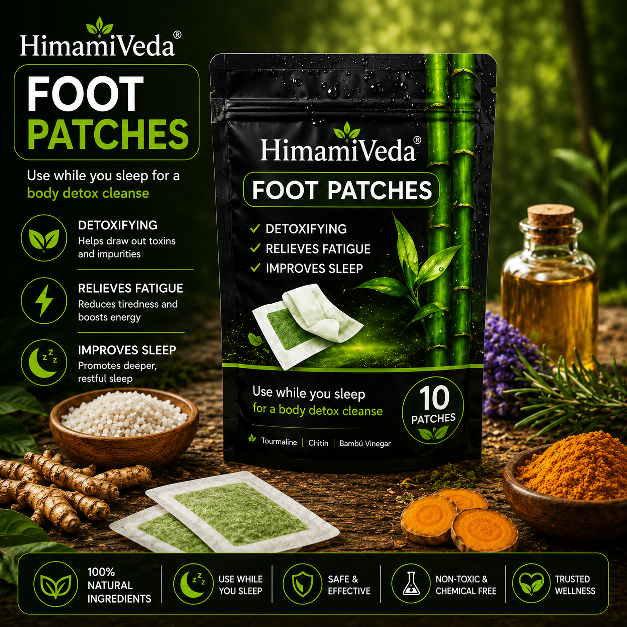 Overnight Wellness Foot Patch™ (Rs100 Off on Prepaid Order)